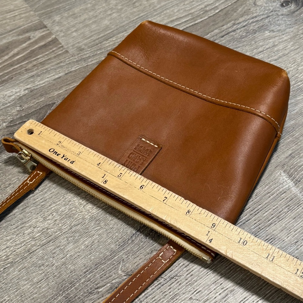 Portland Leather Festival Bag Crossbody Nutmeg - Picture 11 of 12
